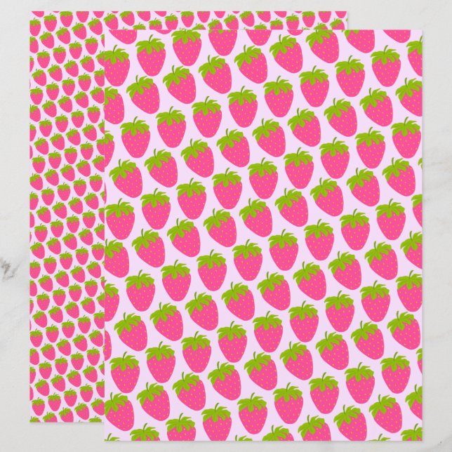 Strawberry Pink (Front/Back)