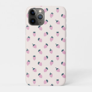 Strawberry pink  iPhone 11 pro case
