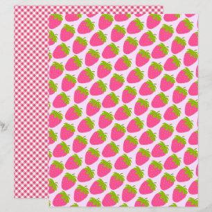 Strawberry Pink Gingham