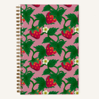 Strawberry Pink Notebook