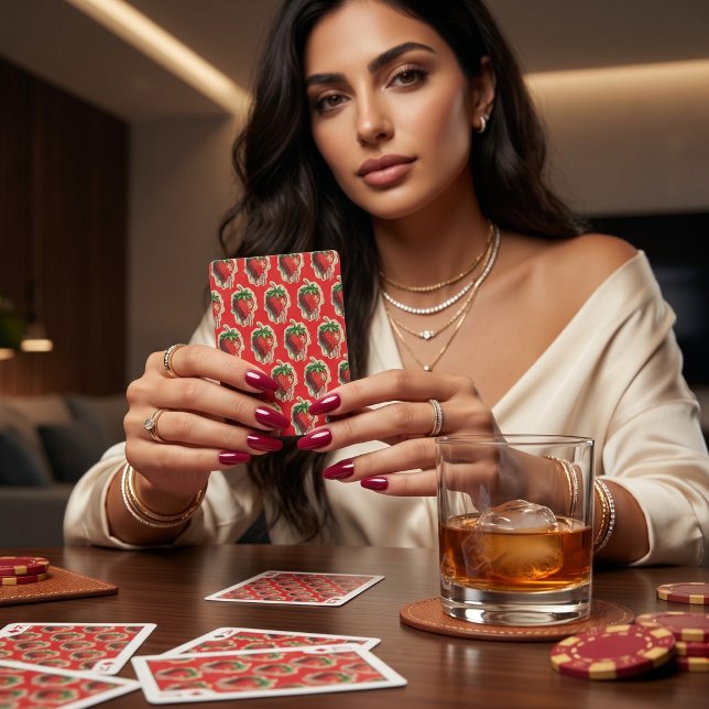 Strawberry Playing Cards (Creator Uploaded)