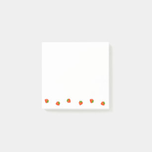 strawberry　 post-it notes