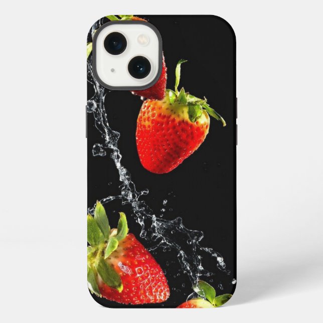 Strawberry print  Case-Mate iPhone Case (Back)