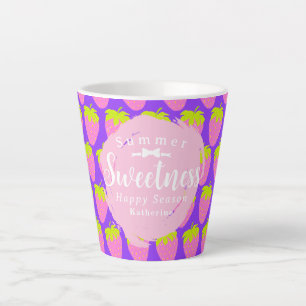 Strawberry Purple Latte Mug