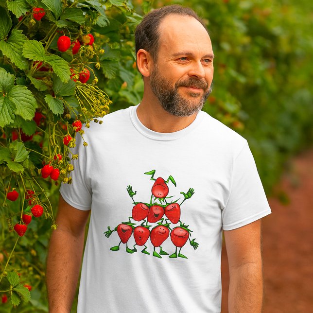 Strawberry Pyramid T-Shirt (Creator Uploaded)