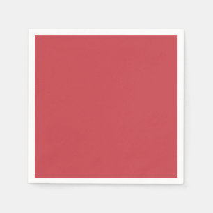 Strawberry Red Solid Colour Napkin