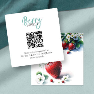 Strawberry Registry Enclosure Card