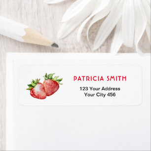 Strawberry Return Address