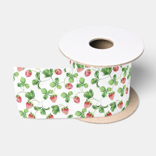 Strawberry Satin Ribbon