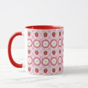 Strawberry Serenade Mug