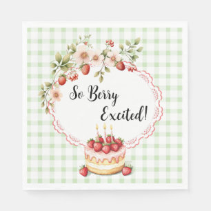 Strawberry Shortcake Baby Shower-Large Napkins