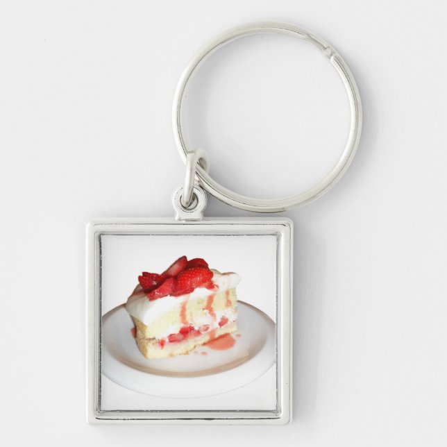 Strawberry Shortcake Keychain (Front)