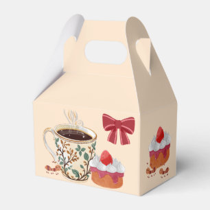 Strawberry shortcake packaging. favor box