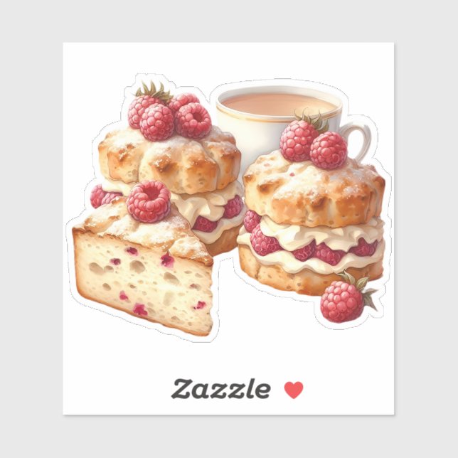 Strawberry Shortcake Sticker | Cozy Dessert (Sheet)