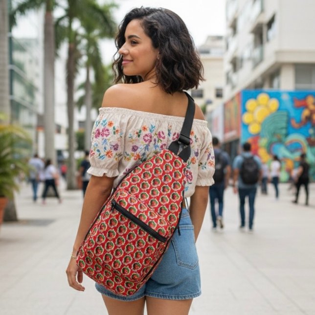 Strawberry Sling Bag (Creator Uploaded)