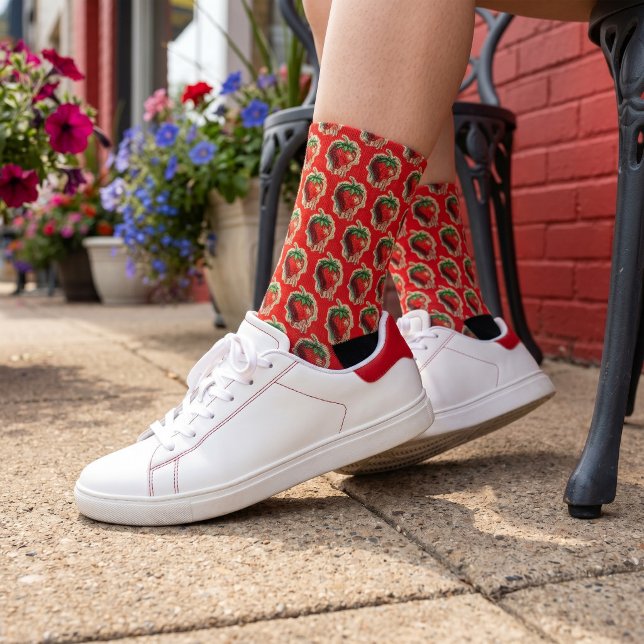 Strawberry Socks (Creator Uploaded)