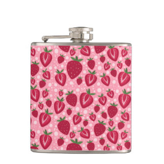 Strawberry Soda Flask