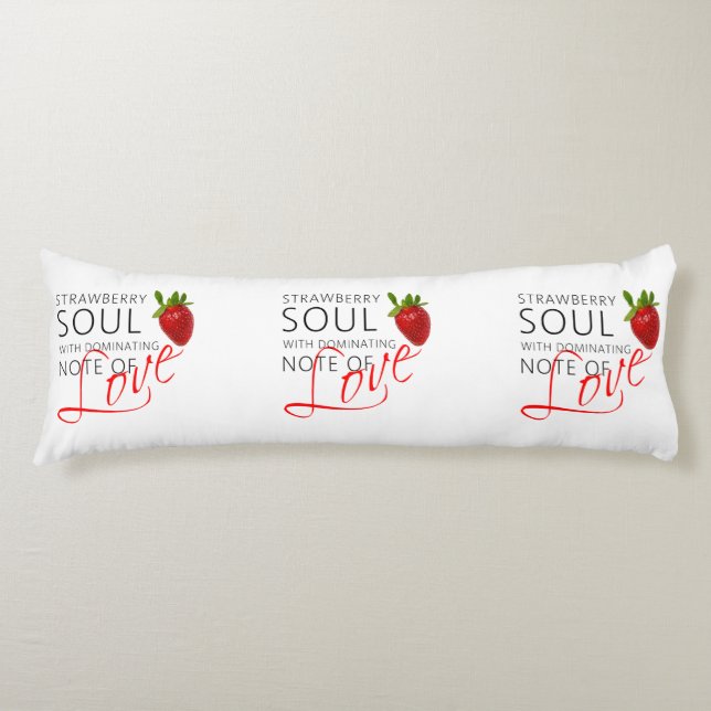 Strawberry Soul Body Pillow (Front)
