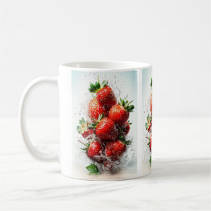 Strawberry Splash Coffee Mug