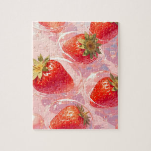 Strawberry Splash Jigsaw Puzzle