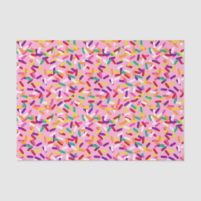 Strawberry Sprinkles Tissue Paper (Front)
