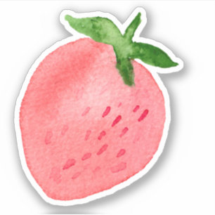 Strawberry sticker vinyl