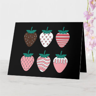 Strawberry Strawberries Fruit Lover Farmers Garden Card