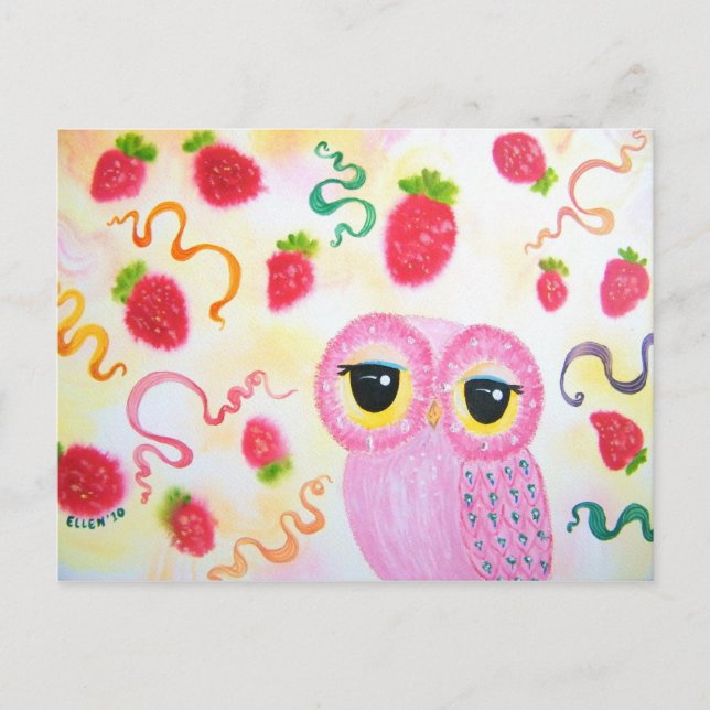 Strawberry Strawberry Postcard (Front)