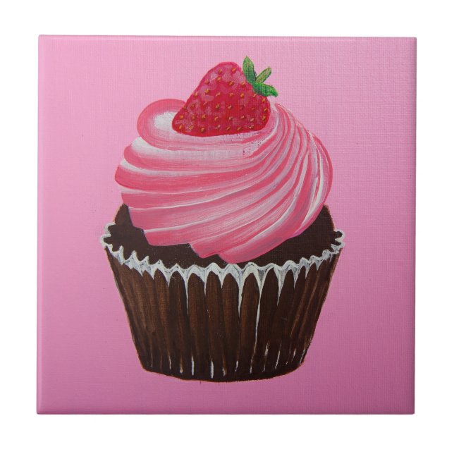 Strawberry Sugar Tile (Front)