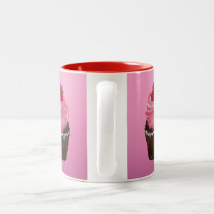 Strawberry Sugar Two-Tone Coffee Mug