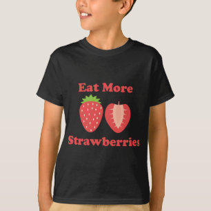 Strawberry Summer Berry Fruit Cottagecore Cute Kaw T-Shirt