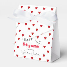 Strawberry Summer Party Thank You favour box