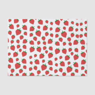 Strawberry Summer Pattern  Tissue Paper