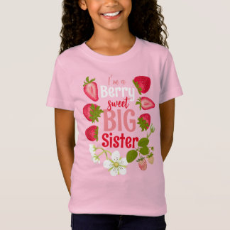 Strawberry sweet big sister cute T-Shirt