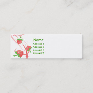 Strawberry Swirls Forever Skinny Cards