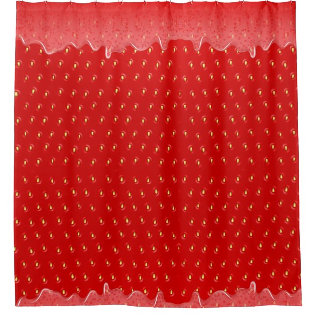 Strawberry Textured Background Liquid Fruit Jam    (Front)