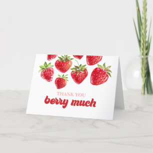 Strawberry Thank You Berry Much
