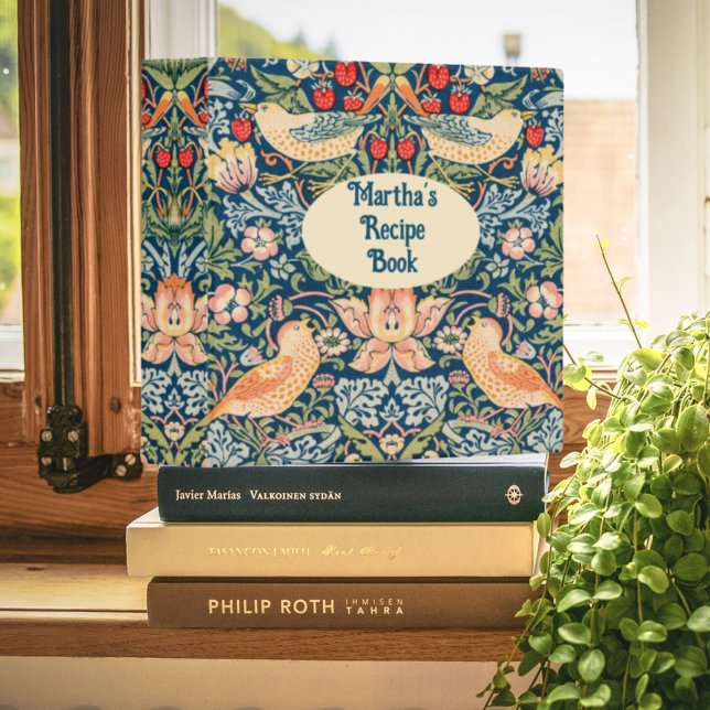 Strawberry Thief 3 Ring Binder William Morris  (Creator Uploaded)