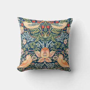 Strawberry Thief Artistic William Morris Pillow