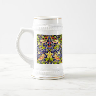 Strawberry Thief Birds William Morris Beer Stein