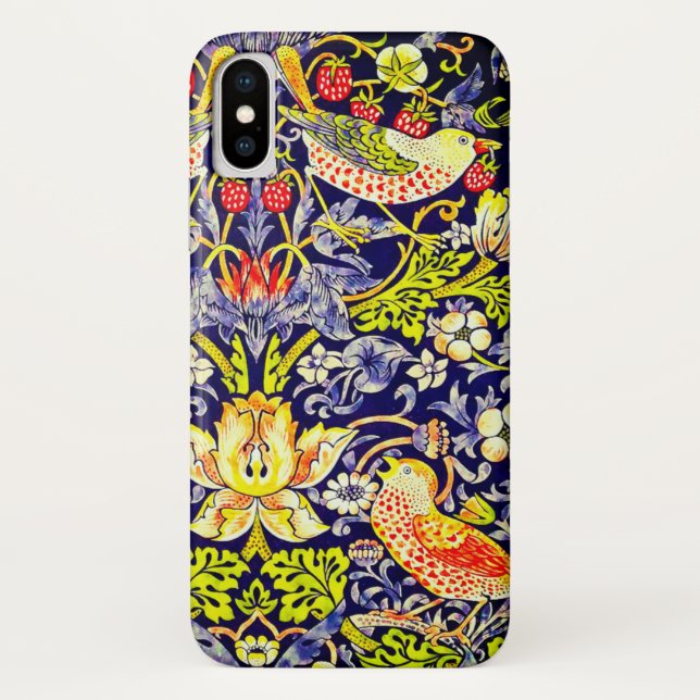 Strawberry Thief Birds William Morris Case-Mate iPhone Case (Back)