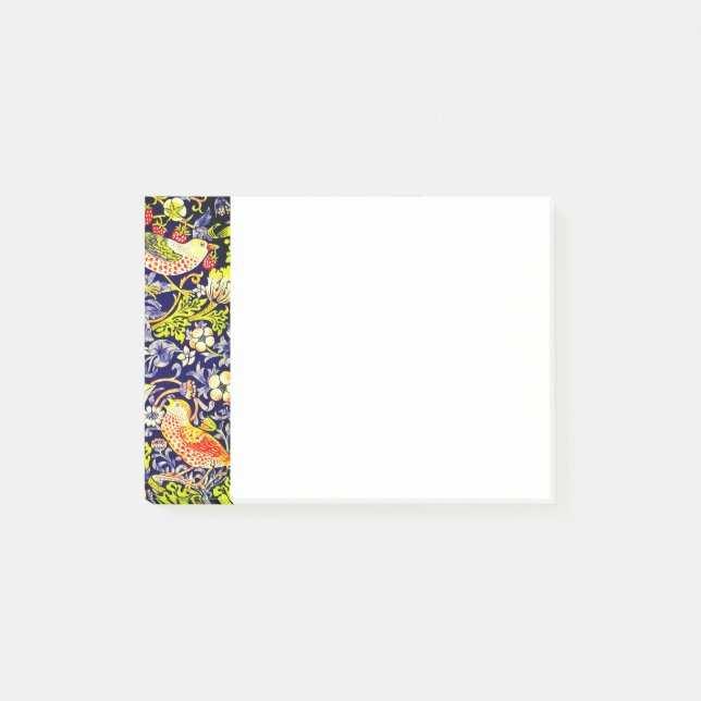 Strawberry Thief Birds William Morris Post-it Notes (Front)