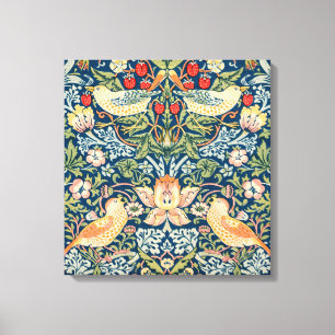 Strawberry Thief (by William Morris) Canvas Print