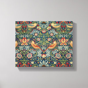 Strawberry Thief by William Morris Canvas Print