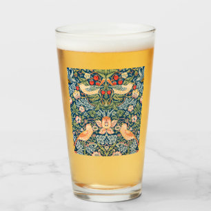 Strawberry Thief (by William Morris) Glass