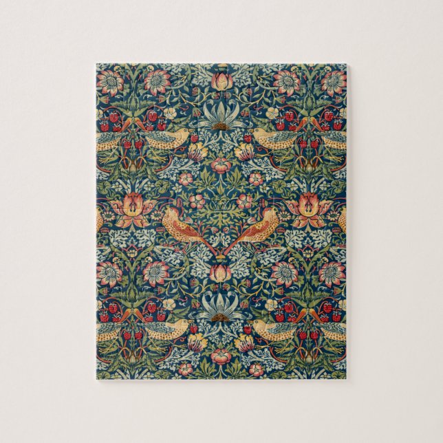 Strawberry Thief by William Morris Jigsaw Puzzle (Vertical)
