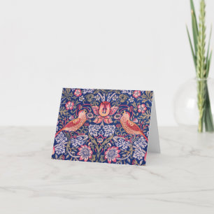 Strawberry Thief by William Morris Thank You Card