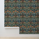 Strawberry Thief by William Morris Wallpaper<br><div class="desc">William Morris - Strawberry Thief,  1883. William Morris was a British textile designer,  poet,  novelist,  translator and socialist activist associated with the British Arts and Crafts Movement. He was a major contributor to the revival of traditional British textile arts and methods of production.</div>