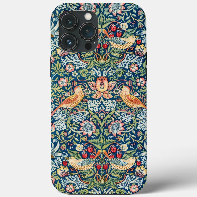 Strawberry thief - Design of William Morris Case-Mate iPhone Case (Back)