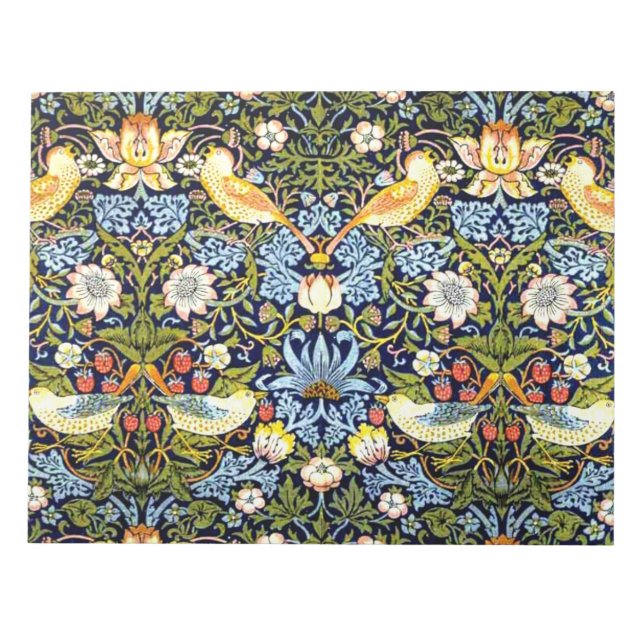 Strawberry Thief, famous pattern, Notepad (Front)